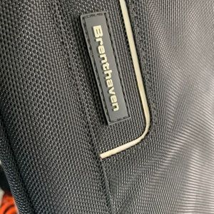 Brenthaven Black Shoulder Strap Laptop Briefcase